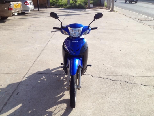 ฮอนด้า เวฟ 100 ubox สีน้ำเงิน-ดำ ปี 50 สภาพเดิม ๆ ราคา เบา ๆ