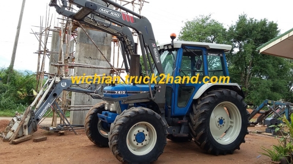 ขายแล้ว ขอบคุณพี่วัชรชัย วังศาลาท่าม่วงมากครับ รถไถฟอร์ด 7410 รุ่นIII 2เพลา คานคาราโร่ รถเก่านอกสวยเดิมตามสภาพสวยมาก