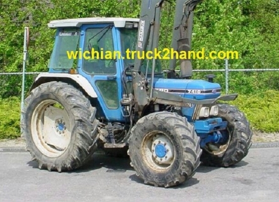 ขายแล้ว ขอบคุณพี่วัชรชัย วังศาลาท่าม่วงมากครับ รถไถฟอร์ด 7410 รุ่นIII 2เพลา คานคาราโร่ รถเก่านอกสวยเดิมตามสภาพสวยมาก