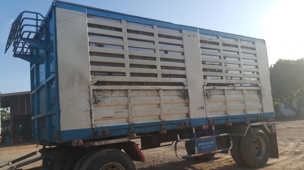 ขายรถพ่วง 20 ล้อ แม่-ลูก กระบะเหล็กคอกเกษตรไม่ดั้ม อู่.ซีทีทรัค ISUZU  270 ปี.25.ส.ค.46 รถสวย ราคา.1650000 ต่อรอง