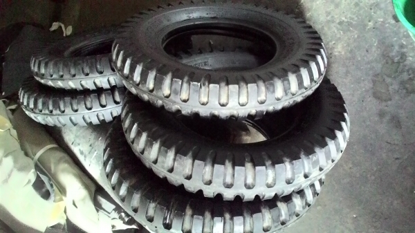 6.00-16 ยางรถจิ๊บ ยางใหม่ 5 เส้น tel.081-427-3941