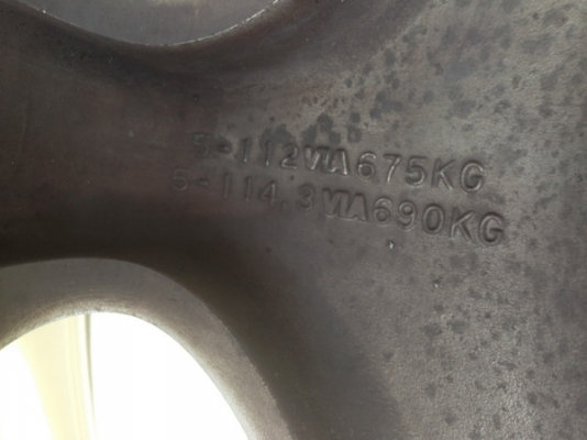 ขายล้อแม็กเอ็นไกแท้ญี่ปุ่นขอบ18นิ้ว