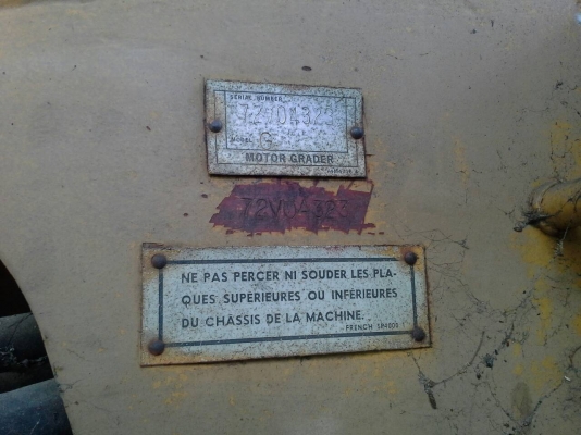 ขายรถเกรด CAT 140G เครื่อง 8Z ไดแร็ค ซีเรียล 4000 กว่า เอกสารเล่มทะเบียน ราคา 1650000