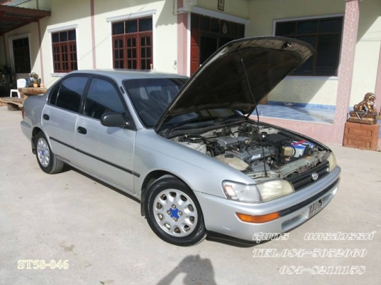 ขายด่วน รถเก๋ง TOYOTA, COROLLA 1.6 GLi  AUTO TOP เดิมๆ พร้อมใช้สุดๆ ราคาสุดคุ้ม