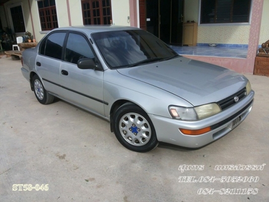 ขายด่วน รถเก๋ง TOYOTA, COROLLA 1.6 GLi  AUTO TOP เดิมๆ พร้อมใช้สุดๆ ราคาสุดคุ้ม