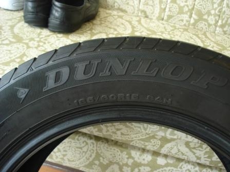 ยาง 185-60-15 ปี 12  1 ชุดดอกหนาๆ