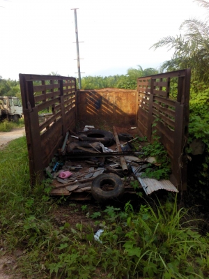 ขายชุดถังดัมพ์ยกลงจากรถ 10 ล้อฮีโน่ FM 18 ยาว 6 เมตร ราคา 50000