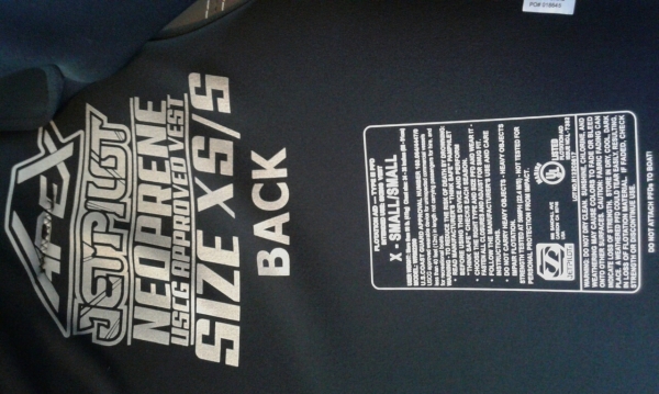 ขายชูชีพ Vest JetPilot รุ่น Neoprene Racing (ของใหม่)