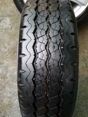 ล้อ MITSUBISHI ขอบ 15 5รู 114 พร้อมยาง BRIDGESTONE ป้ายแดง ชุดล่ะ 11,500