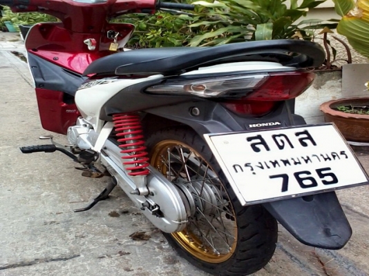 ขายWave110i หัวฉีด ปี53 สตาร์ทมือ เครื่องเดิมๆสภาพดี