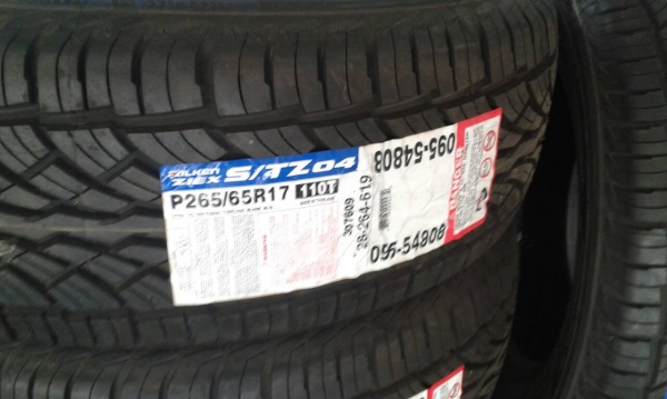ขายยางใหม่ FALKEN TZ04 265/65-17 เส้นละ 3500