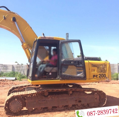 ขายรถแบคโฮ Komatsu pc200-6