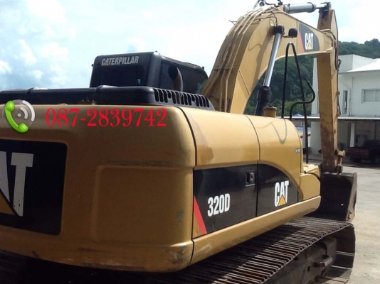 ขายรถแบคโฮ CAT 320D 5,7XX ชม.