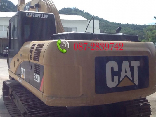 ขายรถแบคโฮ CAT 320D 5,7XX ชม.