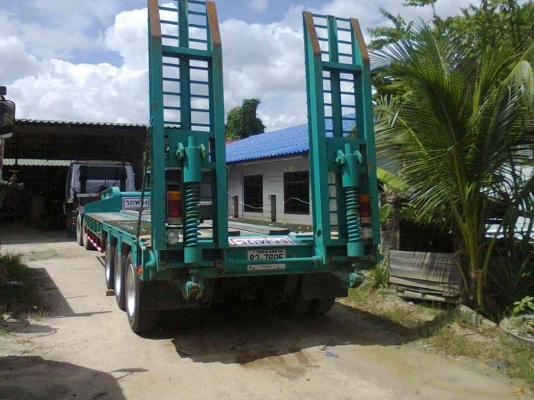 Nissan UD320 แรง พร้อมโลเบท สามเพลา สปริ้ง ปี 56