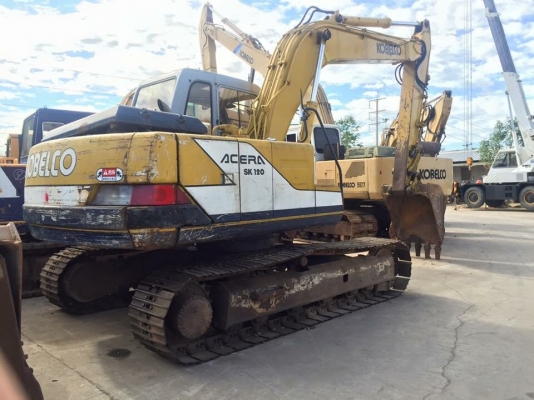 KOBELCO SK120-3 mark3 เก่าญี่ปุ่นไม่เคยใช้งานในไทย ราคา 1,300,000