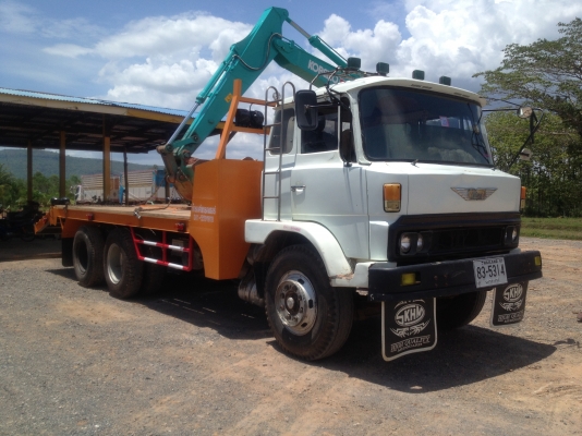 ขายรถ 10 ล้อ 2เพลา เทเลอร์ท้ายลาด (พร้อมโอน ภาษี 31/12/58 )