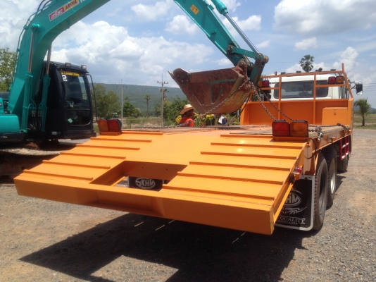 ขายรถ 10 ล้อ 2เพลา เทเลอร์ท้ายลาด (พร้อมโอน ภาษี 31/12/58 )