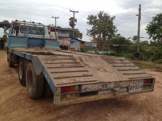 ขายรถ 10 ล้อ 2เพลา เทเลอร์ท้ายลาด (พร้อมโอน ภาษี 31/12/58 )