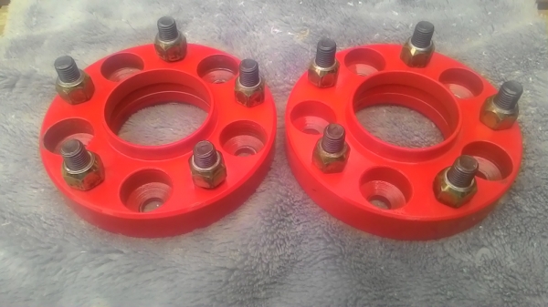 ขายอแดปเตอรล์ ล้อรถยนต์5 ออก 5  หนา 1 " (ขายแล้ว)