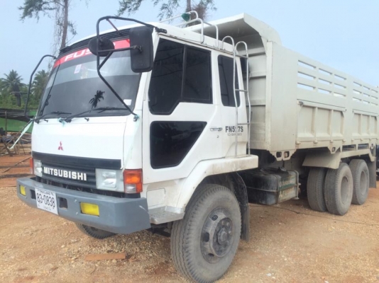 10 ล้อดั้ม 220 แรง FUSO FN527M-TFX5232 ปี 2539 รถสวย เล่มติดมือ