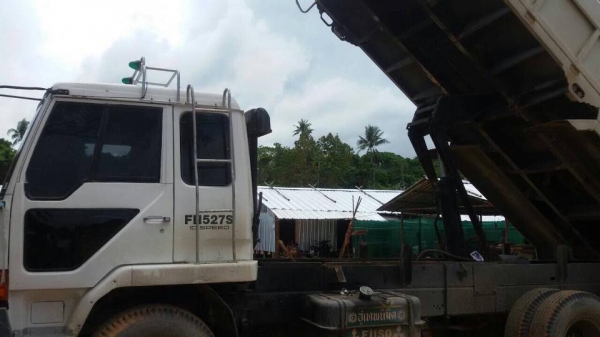 10 ล้อดั้ม 220 แรง FUSO FN527M-TFX5232 ปี 2539 รถสวย เล่มติดมือ