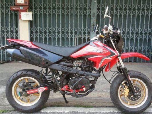 ขายxr100 ใส่ถังcrf100 ทะเบียนแท้ เครื่องlifan