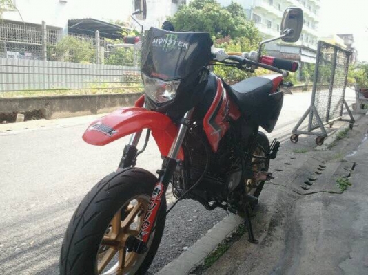 ขายxr100 ใส่ถังcrf100 ทะเบียนแท้ เครื่องlifan