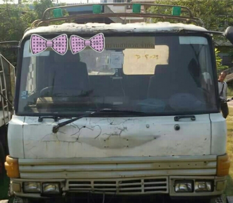 สิบล้อ HINO F17 เพาเดียว เครืองเกียร์เดิม สภาพใช้งานได้ปกติ  (เอกสารเล่ม เจ้าทำหายอยู่ระหว่างดำเนินการทำเล่มใหม่ ^แจ้งความ^ไว้เรียบร้อย) แล้ว