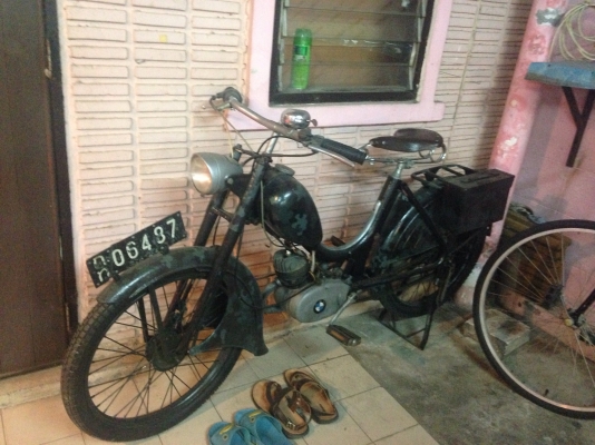 ขายจักรยาน ยี่ห้อ ไซปรัล เบนโล แท้ๆ เป็นรถสมัยสงครามโลก เครื่องติด ขี่ได้ สภาพเดิมๆ