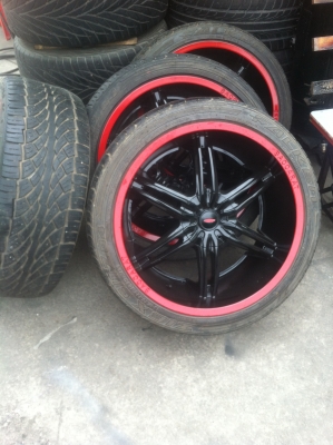 ล้อขอบ 22 พร้อมยาง ล้อขอบ 22 พร้อมยาง