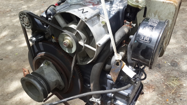 2 สูบ mitsu  9.5 sp หม้อน้ำในตัว รหัส N - 3