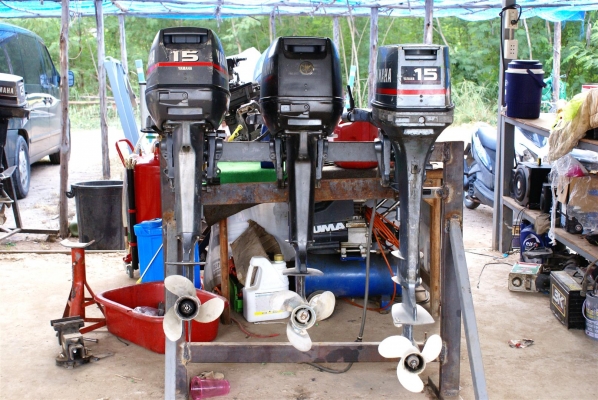 Yamaha 15hp 2stroke หางสั้น 17นิ้ว