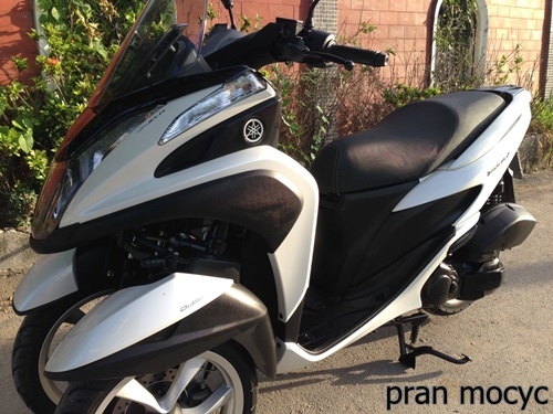 ขายtricity สีขาวดำ ปี2014 ไมล์755กม.