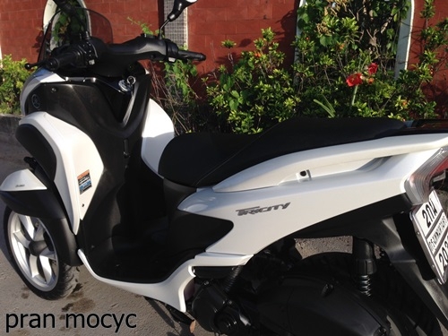 ขายtricity สีขาวดำ ปี2014 ไมล์755กม.