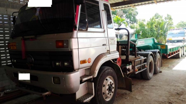 Nissan UD 290 เปลี่ยนเครื่องเป็น 320 แรง พร้อมปั๊ม เทดั๊มพร้อมใช้