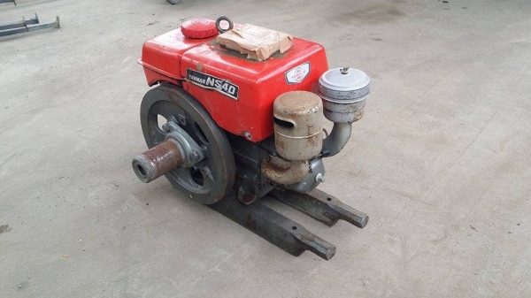 เครื่องยนต์  YANMAR รุ่น NS40  เก่าญี่ปุ่น  สภาพพร้อมใช้งาน ไม่เคยใช้งานในไทย