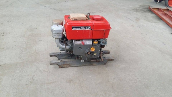 เครื่องยนต์  YANMAR รุ่น NS40  เก่าญี่ปุ่น  สภาพพร้อมใช้งาน ไม่เคยใช้งานในไทย