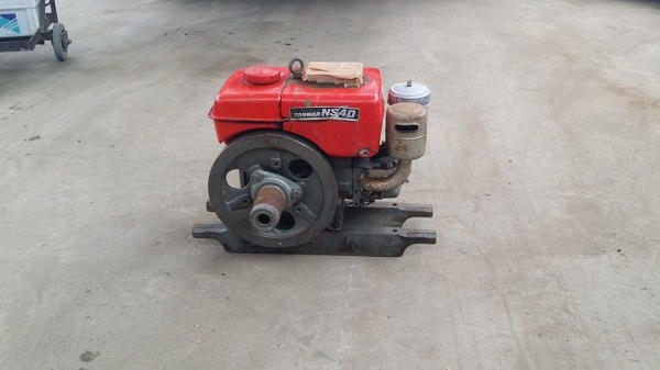 เครื่องยนต์  YANMAR รุ่น NS40  เก่าญี่ปุ่น  สภาพพร้อมใช้งาน ไม่เคยใช้งานในไทย