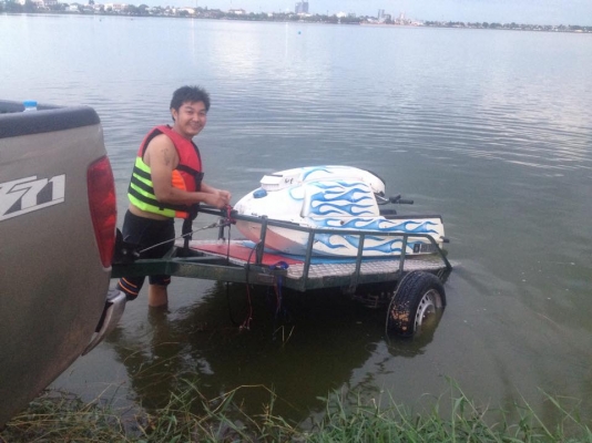 ขายเรือยืน kawasaki 550