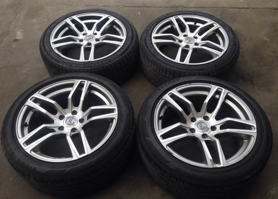 ล้อVIP ขอบ18 งานLenso พร้อมยางปี15 ล้อVIP ขอบ18 งานLenso พร้อมยางปี15