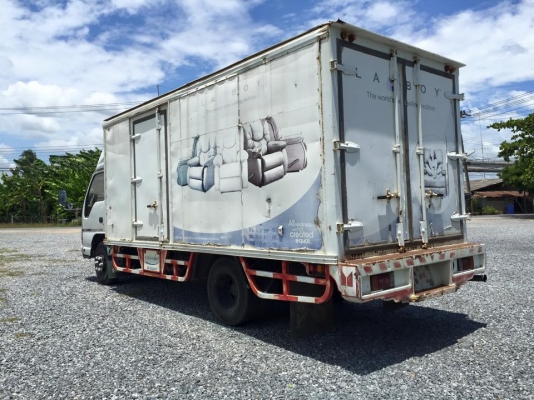 ขาย 6 ล้อตู้แห้ง NPR ยูโร 2  เครื่อง 130 แรงเทอโบ  ปี 2006  กระบะยาว 5 ม. พวงมาลัยเพาเวอร์ รถมือ 1