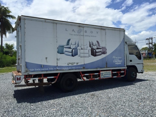 ขาย 6 ล้อตู้แห้ง NPR ยูโร 2  เครื่อง 130 แรงเทอโบ  ปี 2006  กระบะยาว 5 ม. พวงมาลัยเพาเวอร์ รถมือ 1