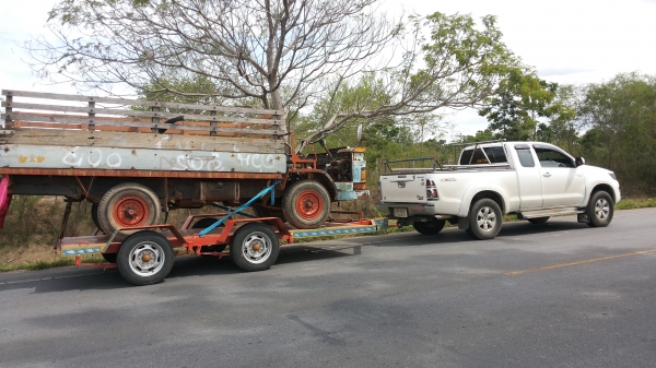 ขายเทเลอร์ขาย45000เทเลอร์ลากรถเกษตทุกชนิดได้กวาง200ยาว450ต่อใหม่แขงแรงพร้อมใช้ส่งฟรีครับ