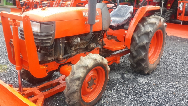 ขาย KUBOTA L4508DI + ใบมีดดันหน้า พร้อมทะเบียน
