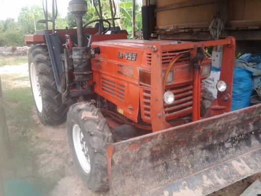 ขายตามสภาพรถไถซันชาย45แรงโฟวินมีดันหน้ามีพานหลัง