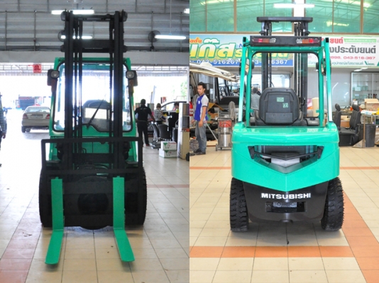 ขายรถโฟล์คลิฟท์มือสอง MITSUBISHI รุ่น FD30T  ราคา 465,000 บาท นำเข้าจากประเทศญี่ปุ่น 100\% ไม่เคยใช้งานในประเทศไทย