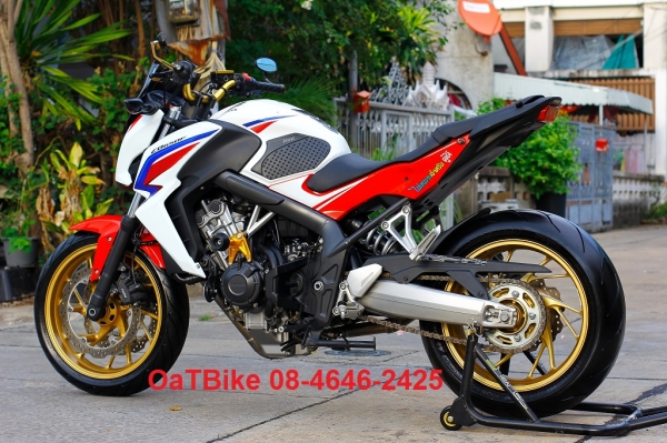 ขาย CB 650 ปี 14 สีเดิมทั้งคัน แต่งครบๆ