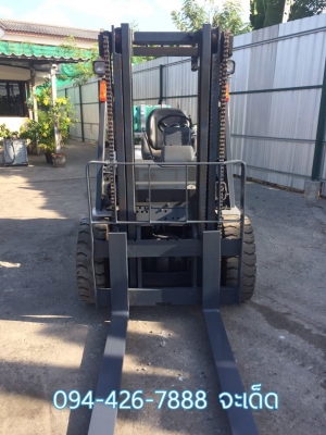 ขายโฟล์คลิฟท์ NISSAN รุ่นล่าสุดยก3 ตัน3 เมตร Auto ติดแก๊สรถพร้อมใช้งานมากๆ 275,000 จะเด็ด 094-426-7888