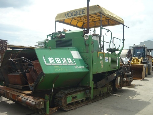 รถปูยาง Vogele S1600 รถนอกนำเข้าจากญี่ปุ่น ปูได้ 7 เมตร ระบบเตาต่อ ราคาย่อมเยาว์ สภาพพร้อมใช้งาน